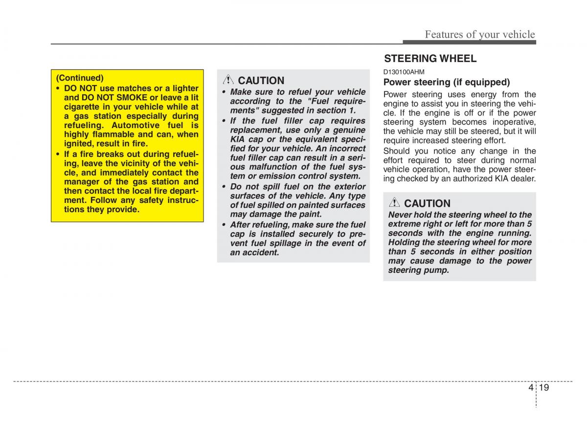 KIA Picanto I 1 owners manual / page 90