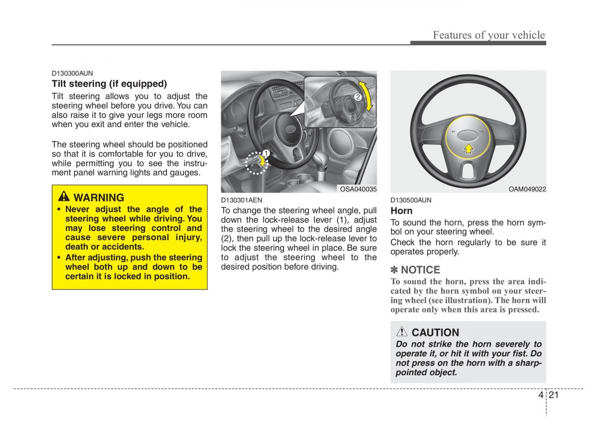 KIA Picanto I 1 owners manual / page 92