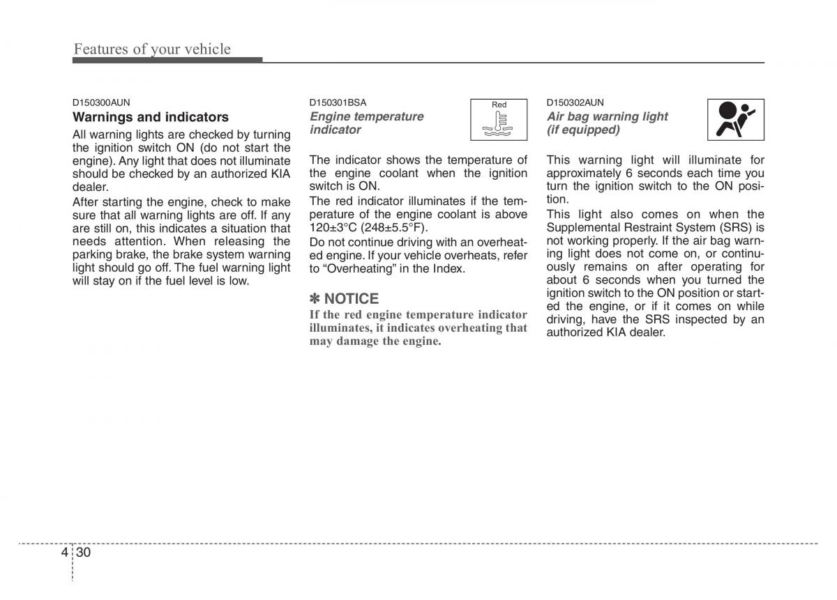 KIA Picanto I 1 owners manual / page 101