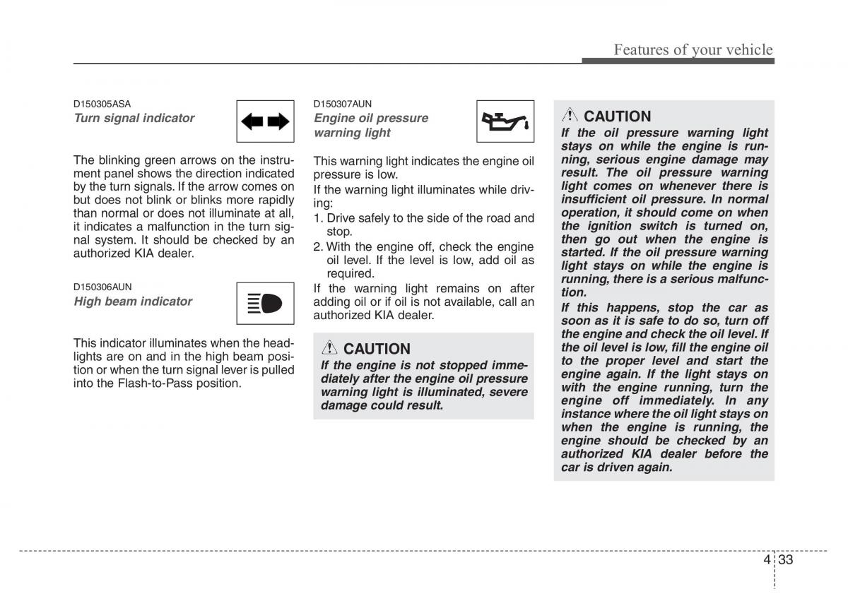 KIA Picanto I 1 owners manual / page 104