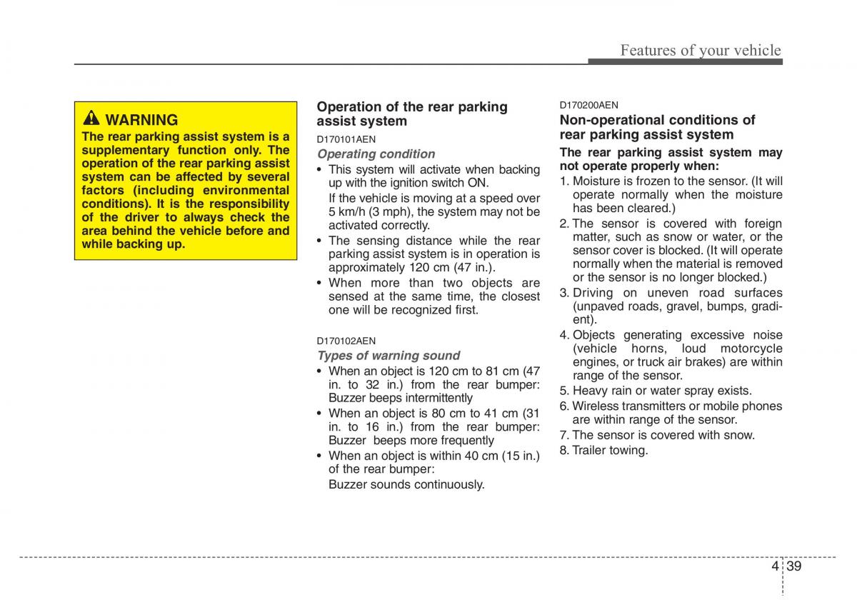 KIA Picanto I 1 owners manual / page 110