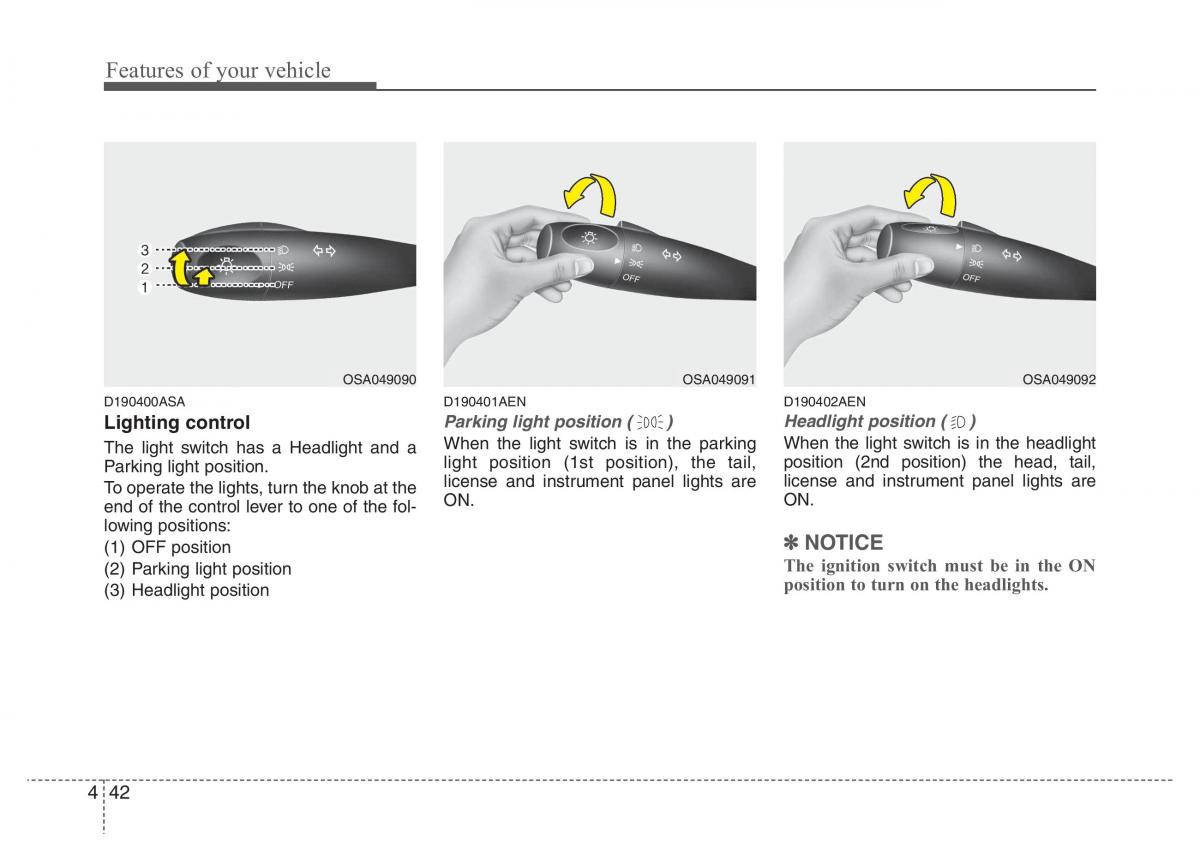 KIA Picanto I 1 owners manual / page 113