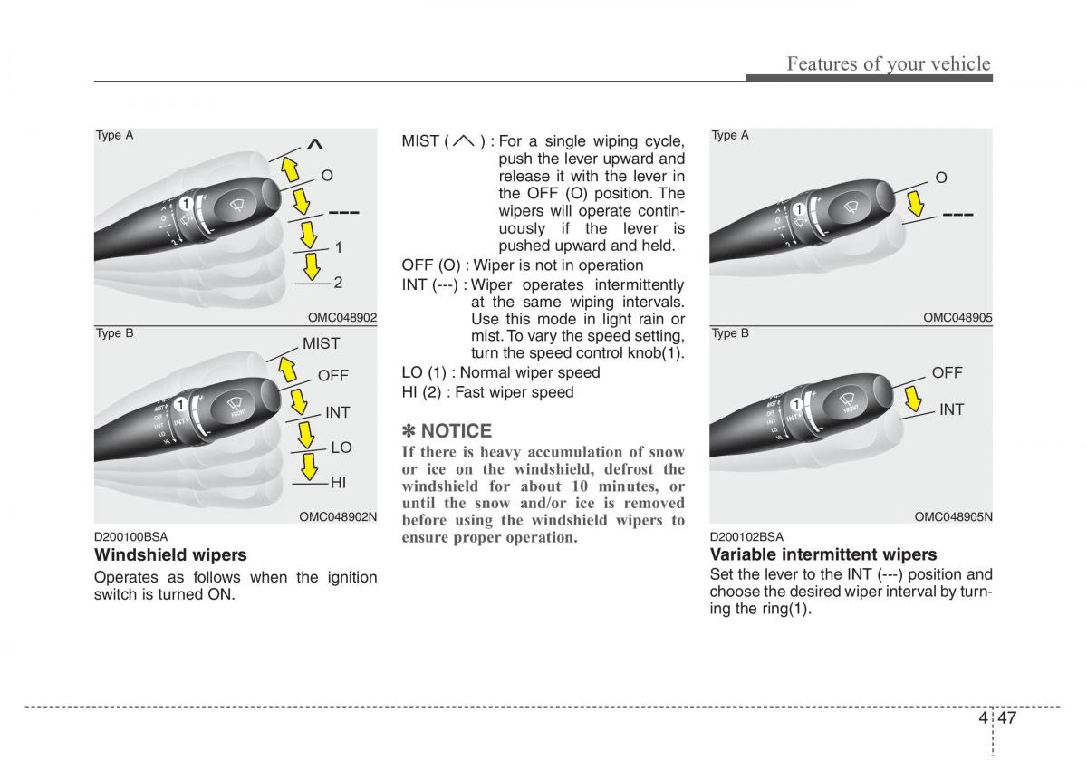 KIA Picanto I 1 owners manual / page 118