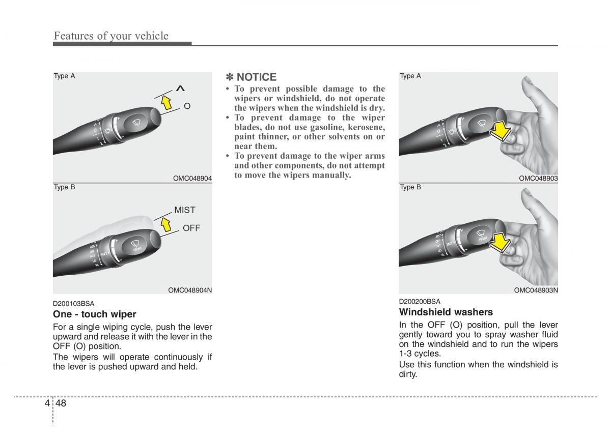 KIA Picanto I 1 owners manual / page 119