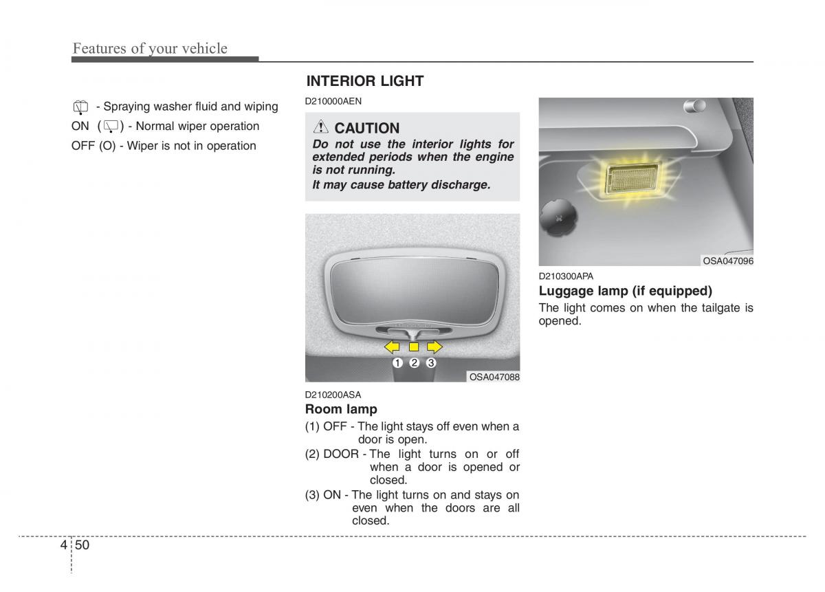 KIA Picanto I 1 owners manual / page 121