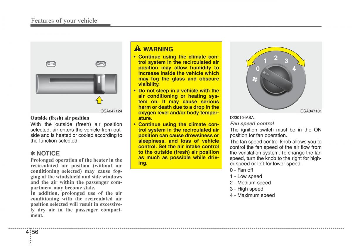 KIA Picanto I 1 owners manual / page 127