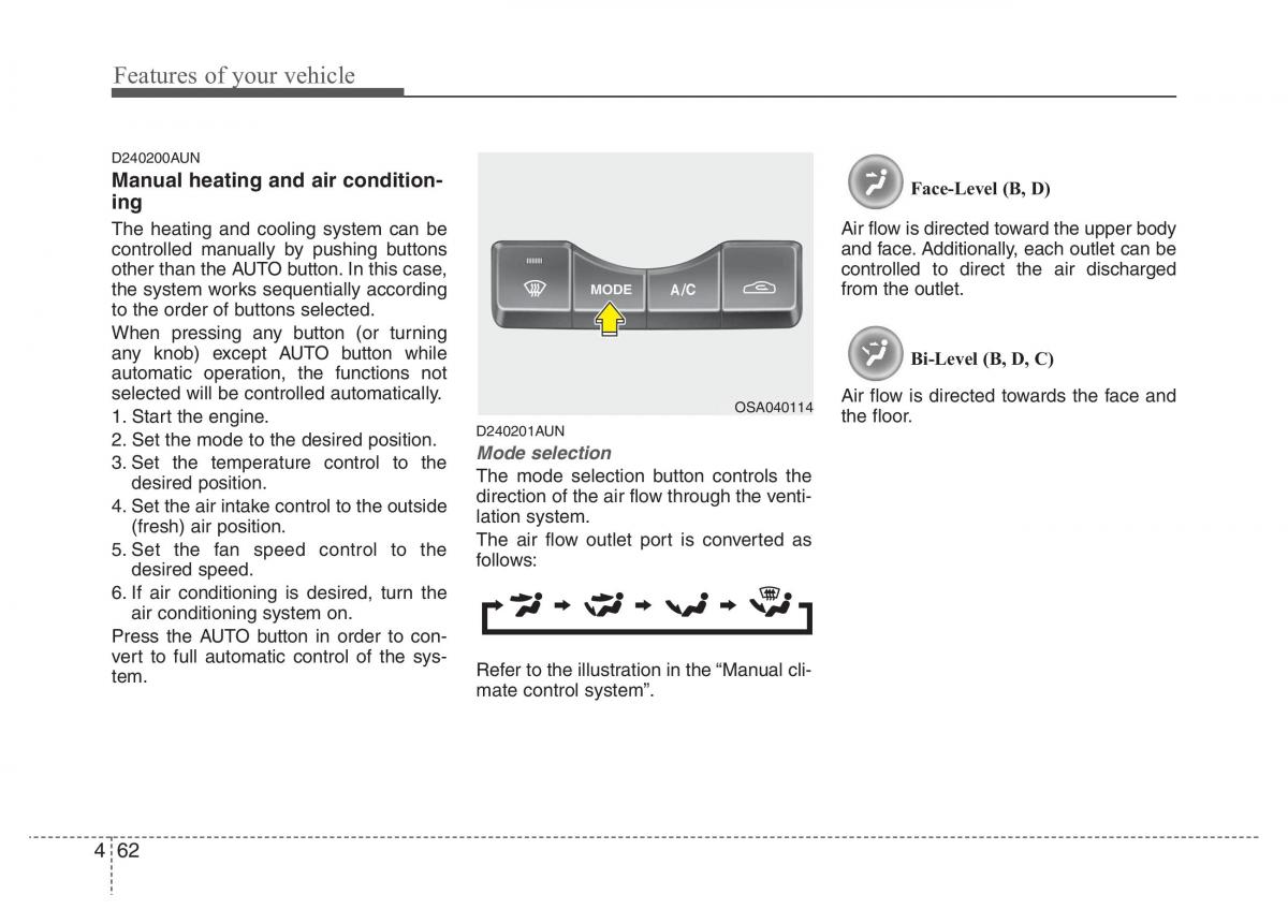 KIA Picanto I 1 owners manual / page 133