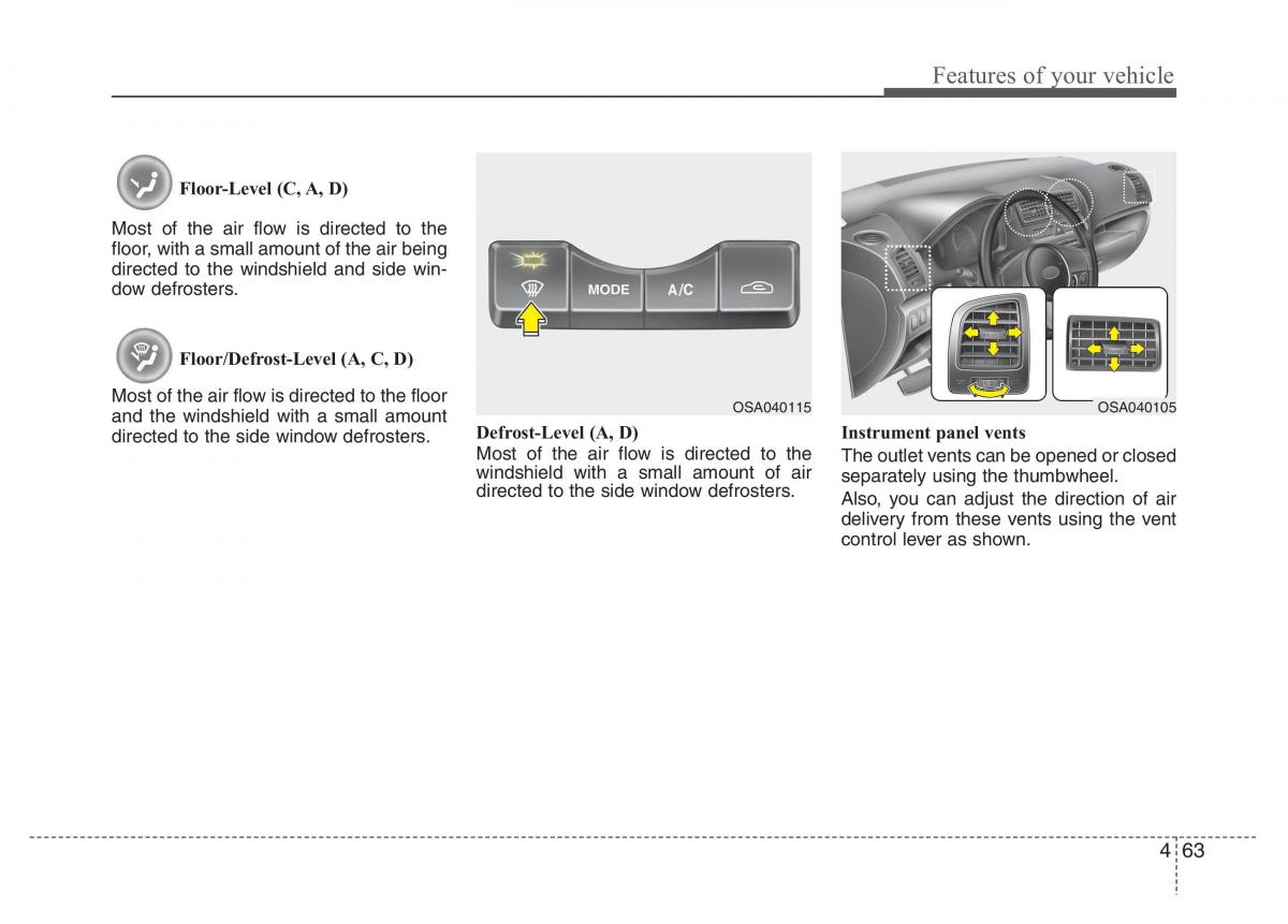 KIA Picanto I 1 owners manual / page 134