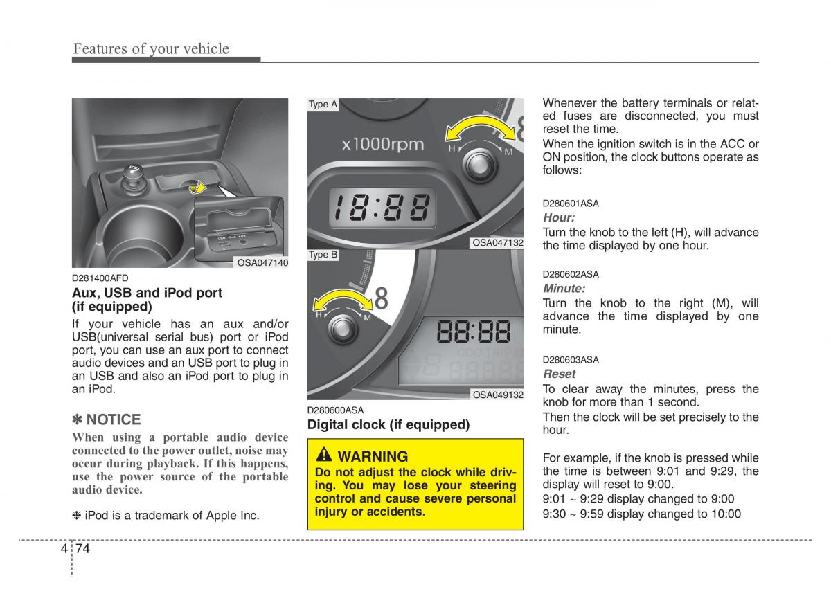 KIA Picanto I 1 owners manual / page 145