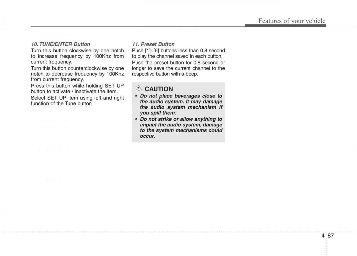 KIA Picanto I 1 owners manual / page 158