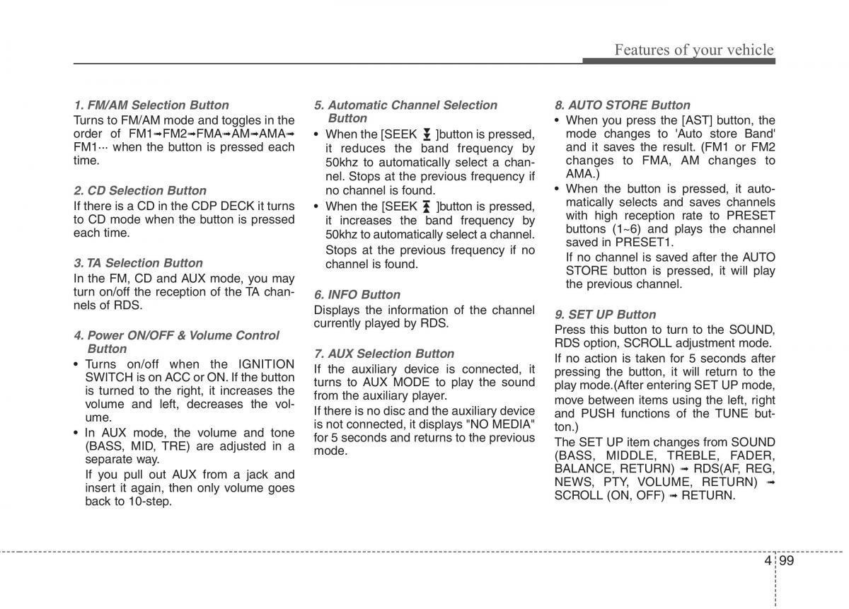 KIA Picanto I 1 owners manual / page 170