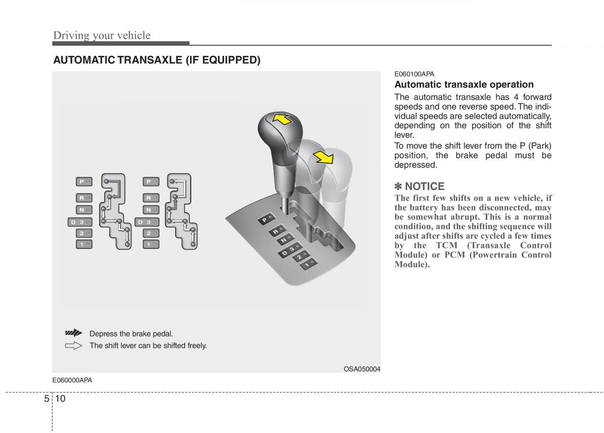 KIA Picanto I 1 owners manual / page 191