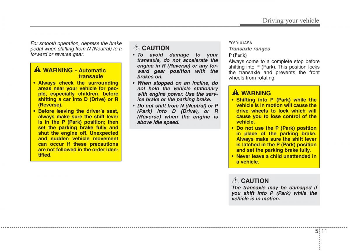 KIA Picanto I 1 owners manual / page 192