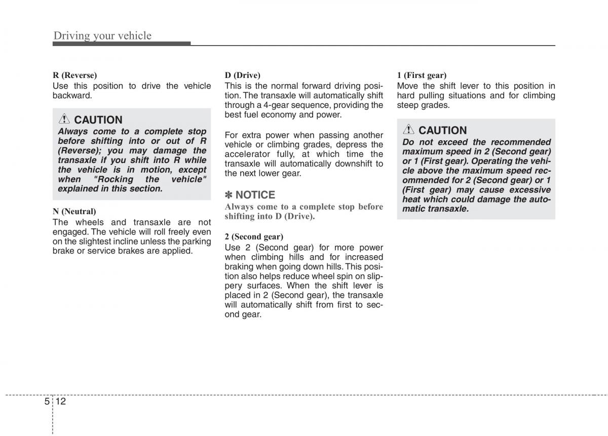 KIA Picanto I 1 owners manual / page 193