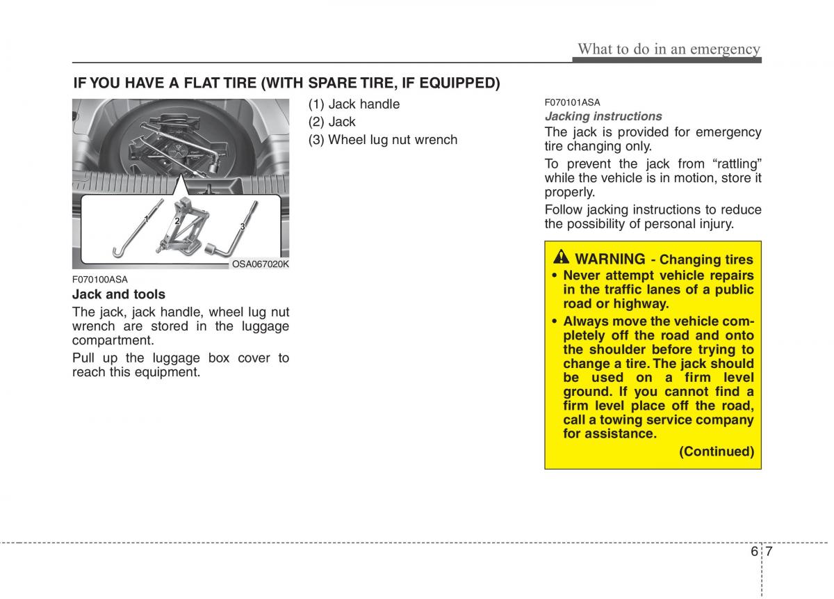 KIA Picanto I 1 owners manual / page 232