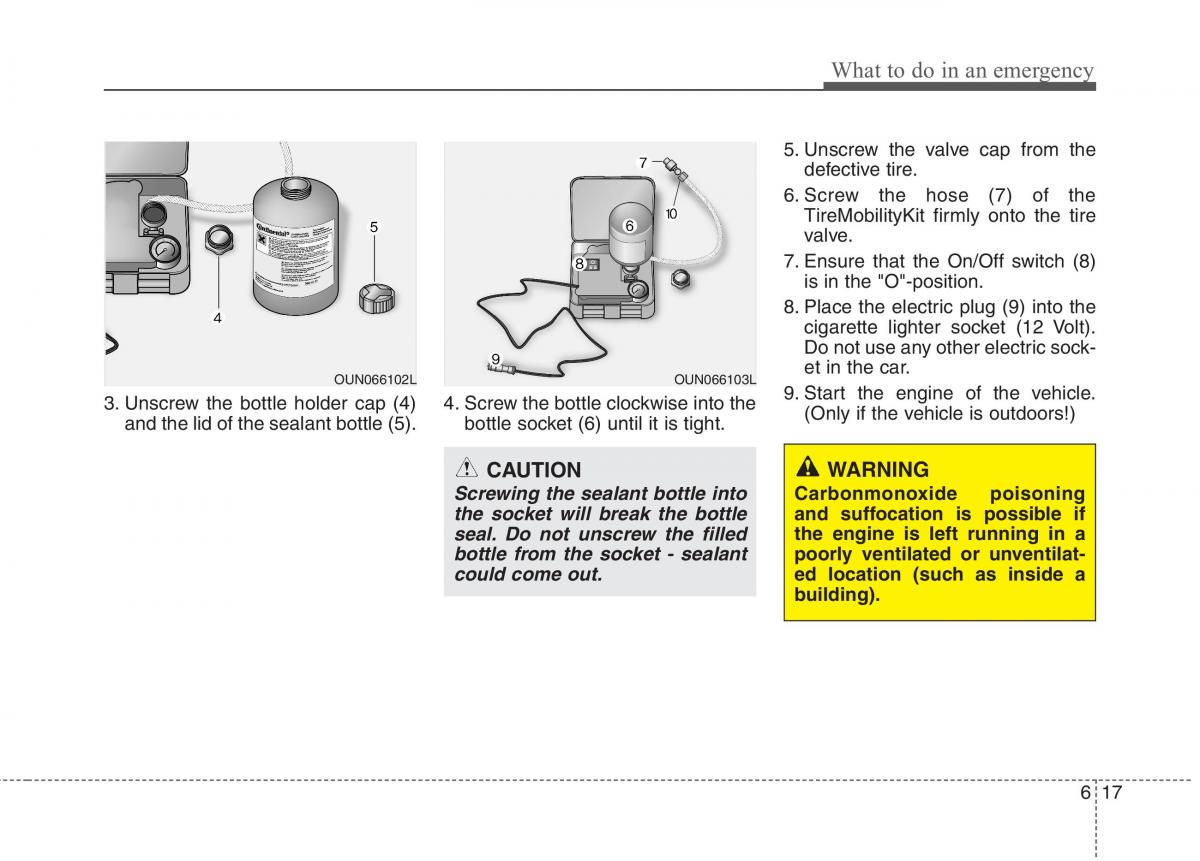 KIA Picanto I 1 owners manual / page 242