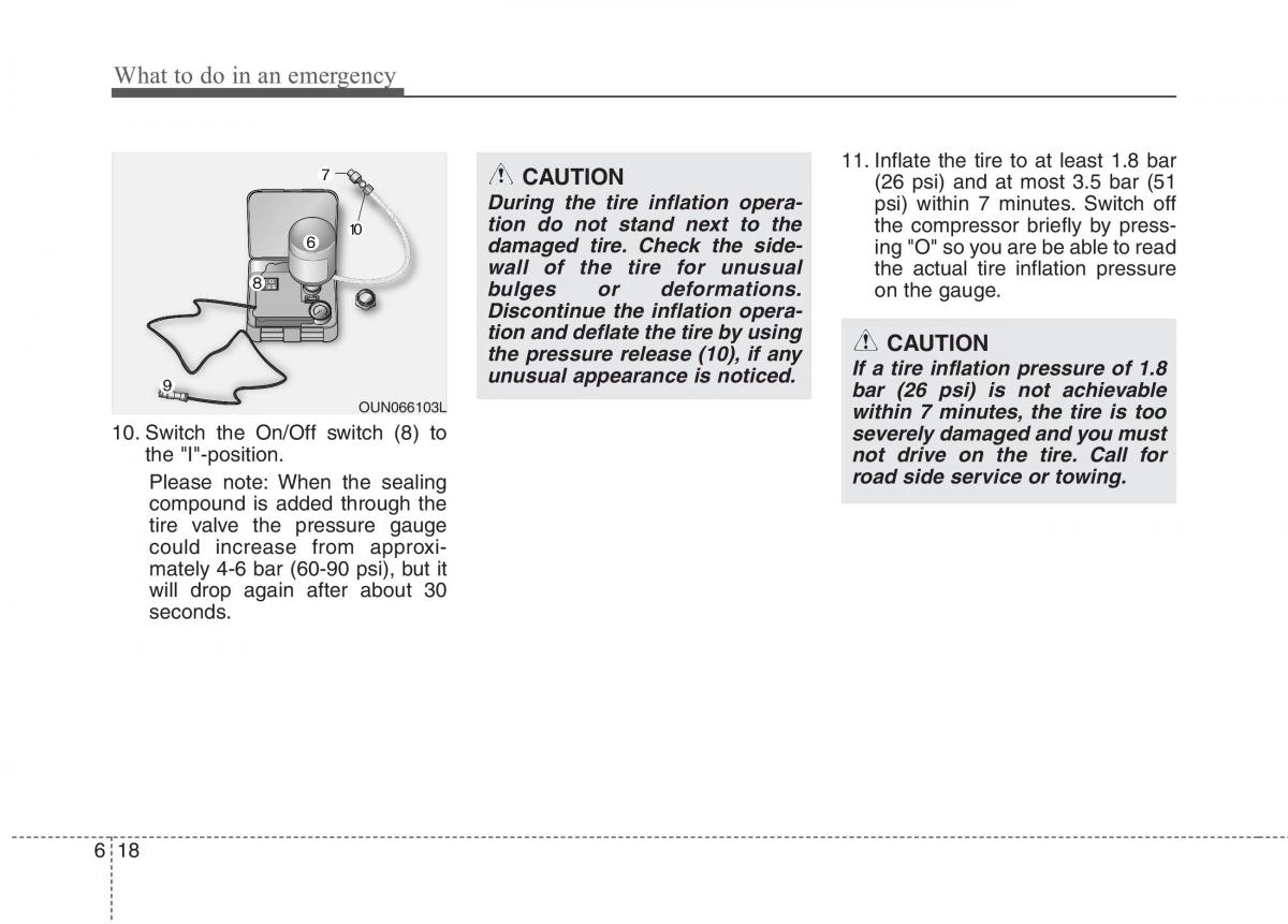 KIA Picanto I 1 owners manual / page 243