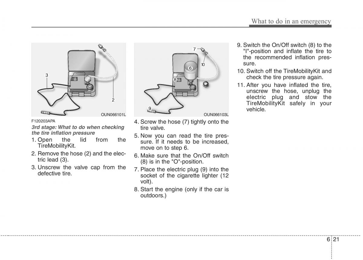 KIA Picanto I 1 owners manual / page 246