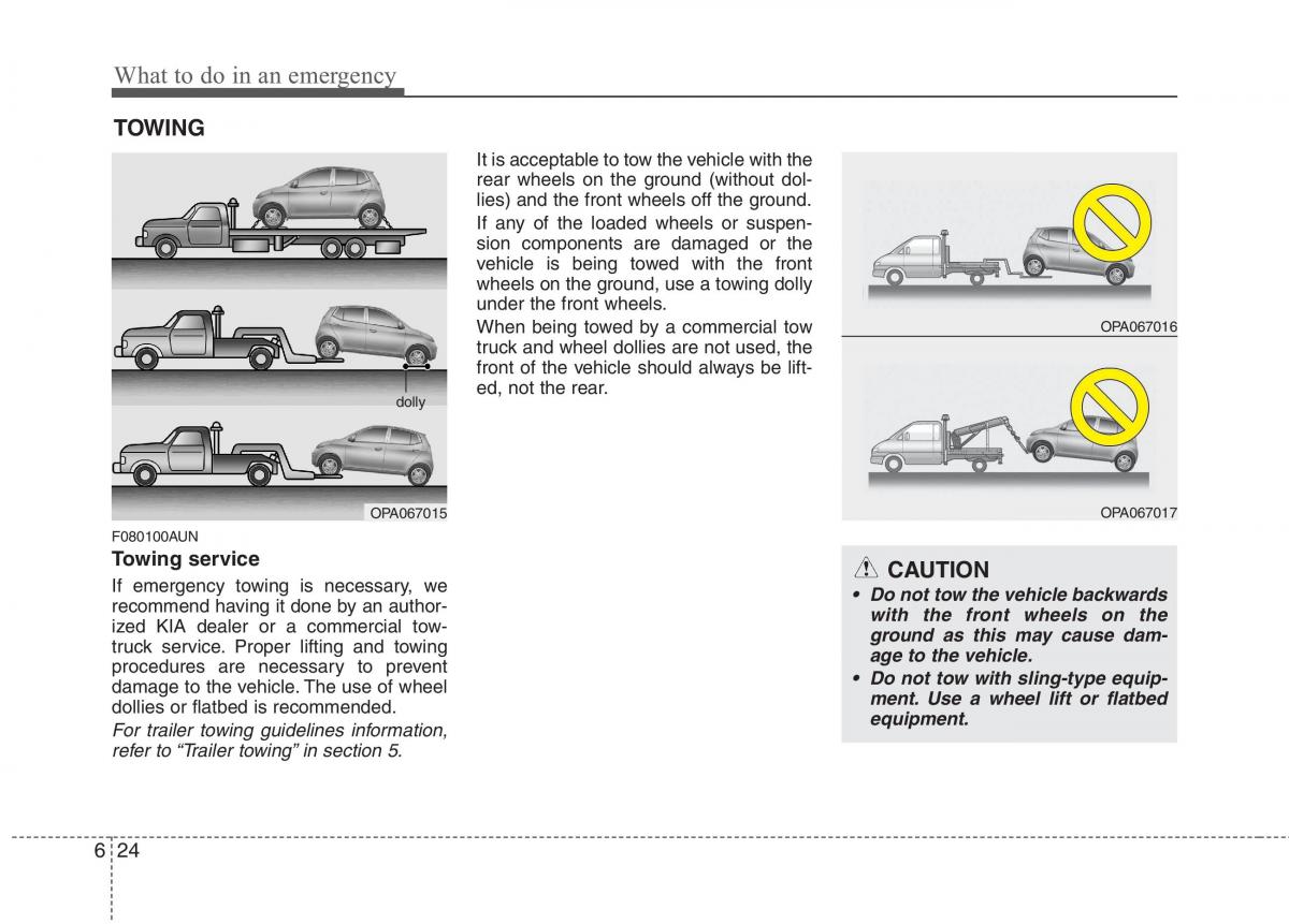 KIA Picanto I 1 owners manual / page 249