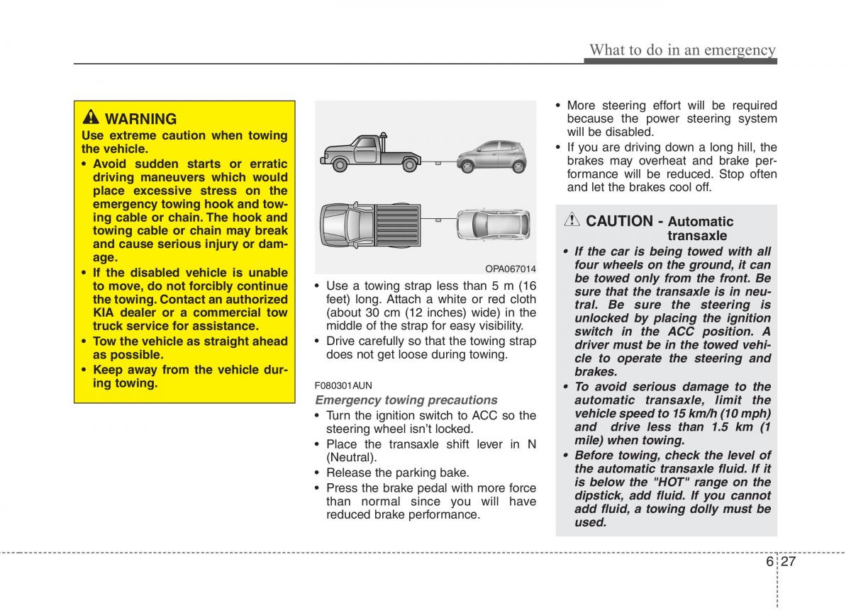 KIA Picanto I 1 owners manual / page 252