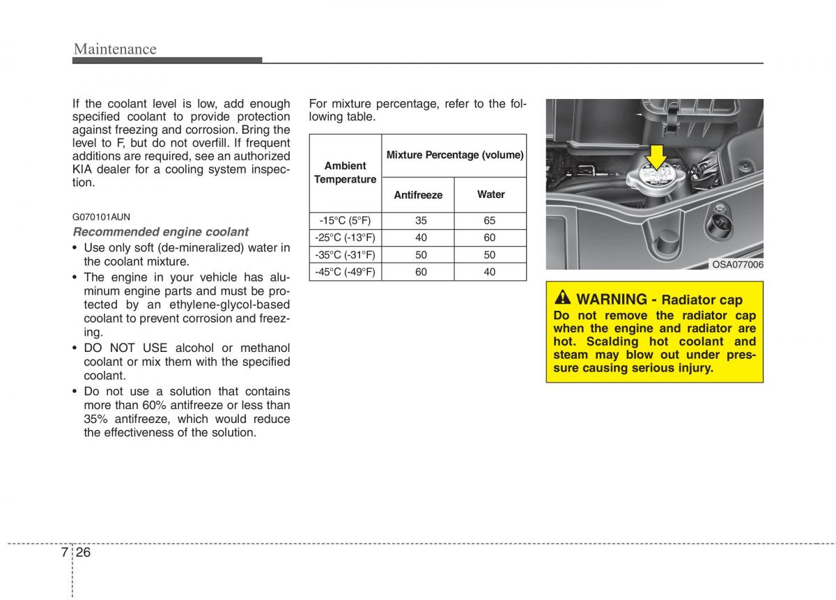 KIA Picanto I 1 owners manual / page 279