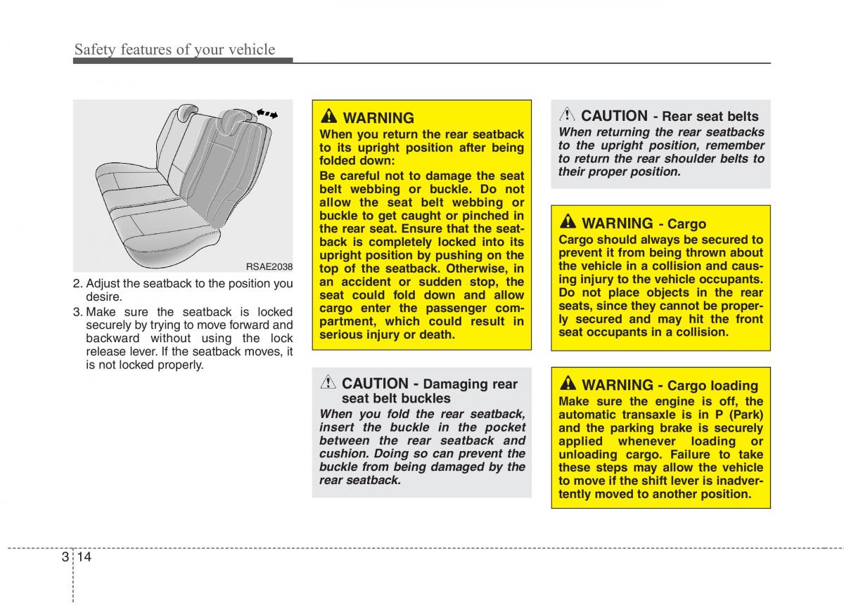 KIA Picanto I 1 owners manual / page 28