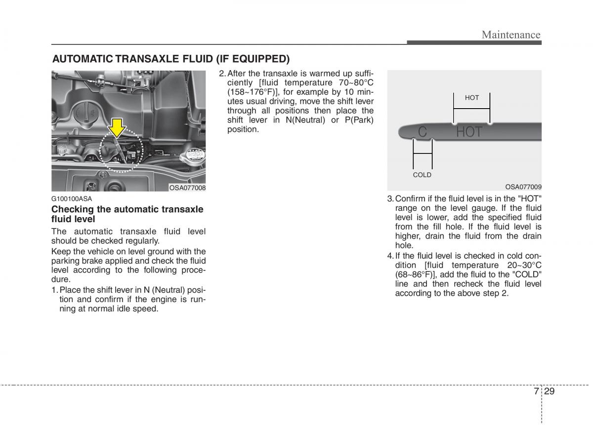 KIA Picanto I 1 owners manual / page 282