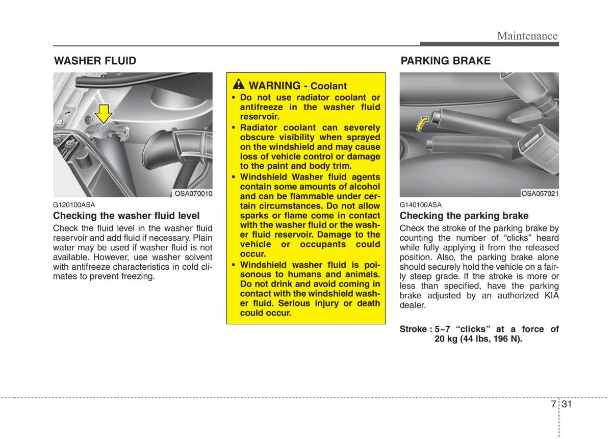 KIA Picanto I 1 owners manual / page 284