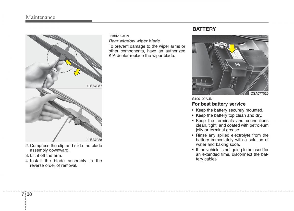 KIA Picanto I 1 owners manual / page 291