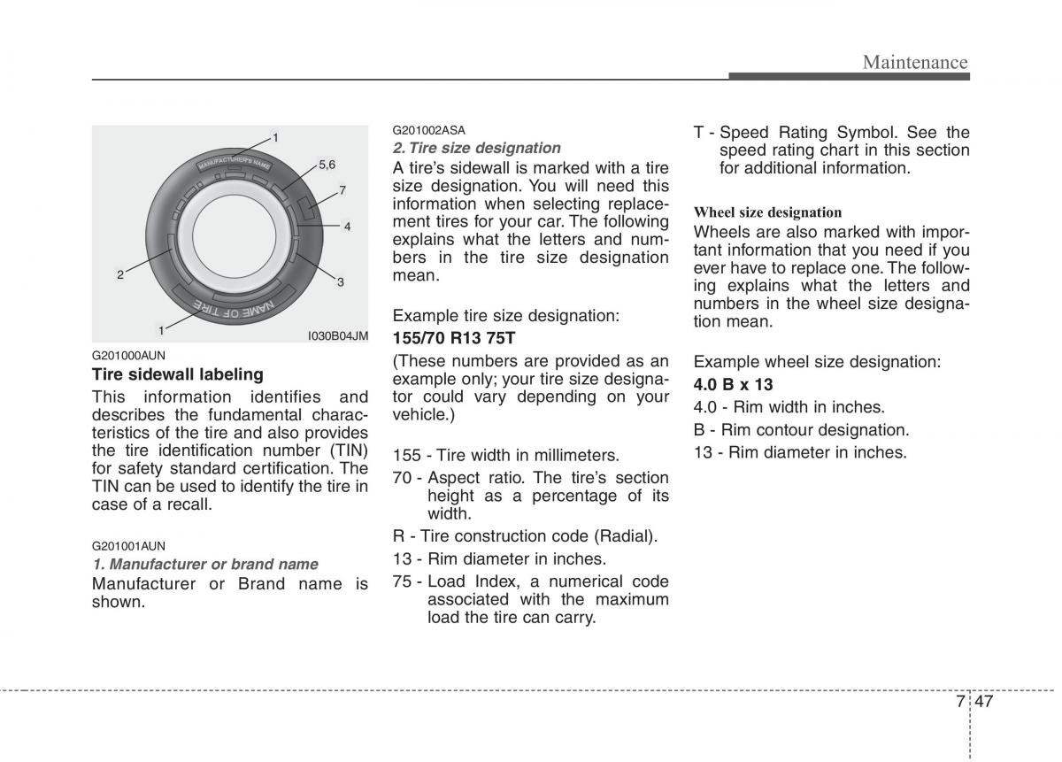 KIA Picanto I 1 owners manual / page 300