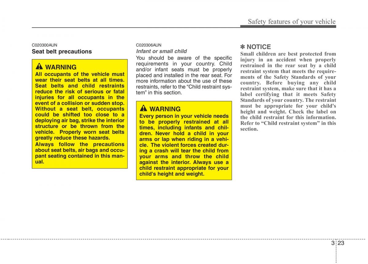 KIA Picanto I 1 owners manual / page 37