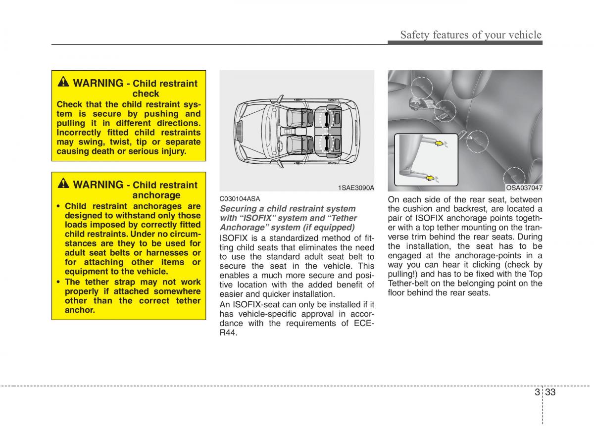 KIA Picanto I 1 owners manual / page 47