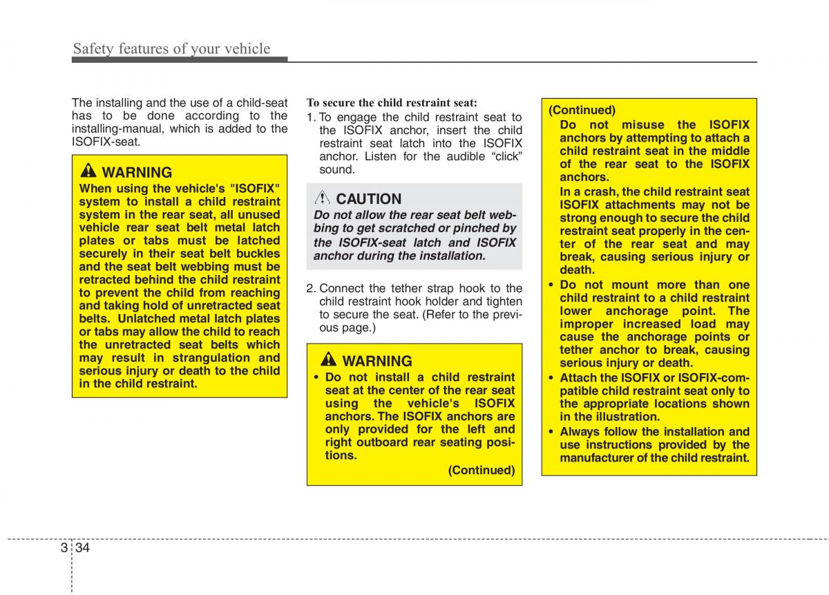 KIA Picanto I 1 owners manual / page 48