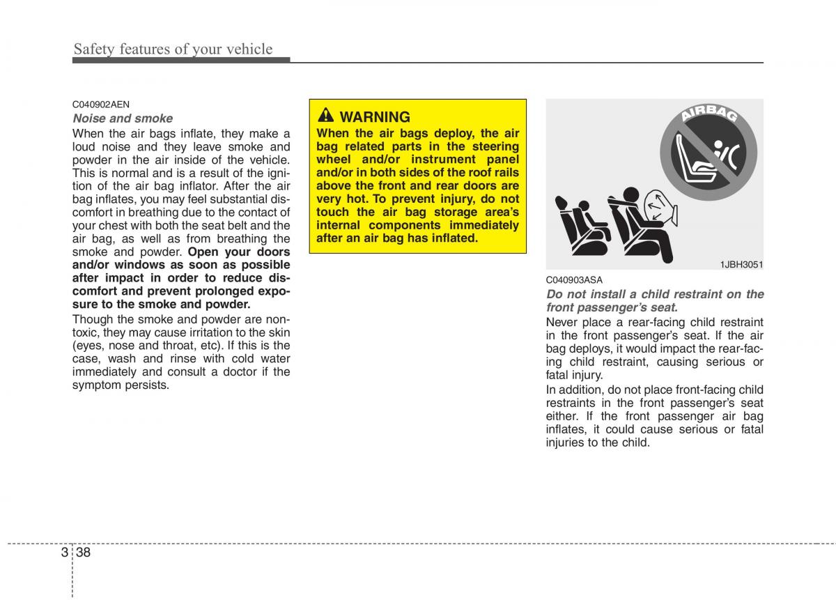 KIA Picanto I 1 owners manual / page 52