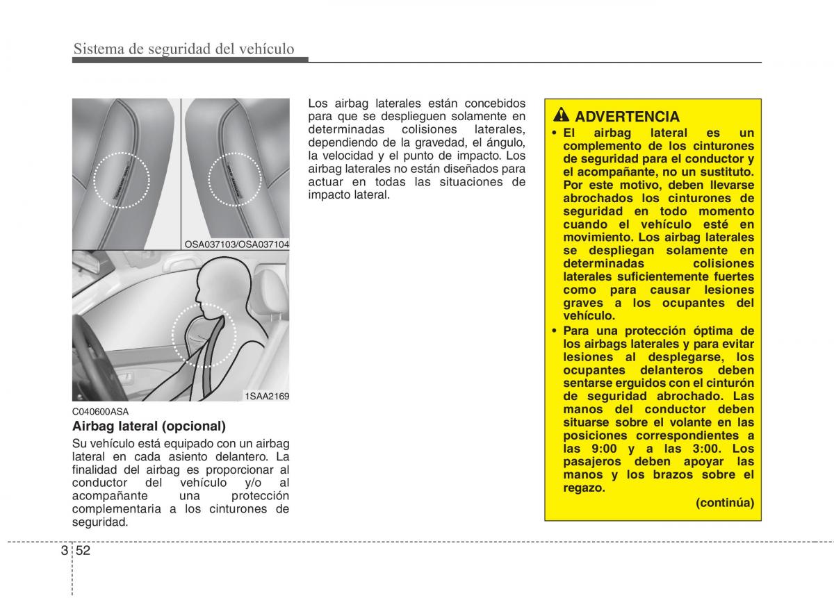 KIA Picanto I 1 manual del propietario / page 66