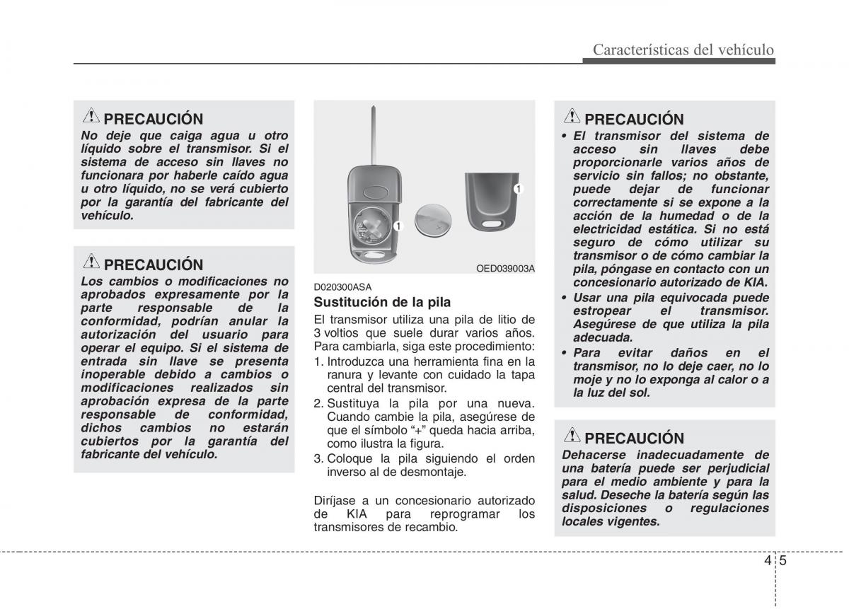 KIA Picanto I 1 manual del propietario / page 80