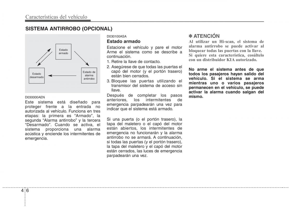 KIA Picanto I 1 manual del propietario / page 81