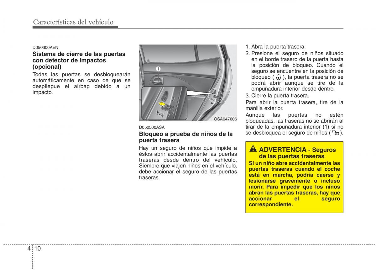 KIA Picanto I 1 manual del propietario / page 85