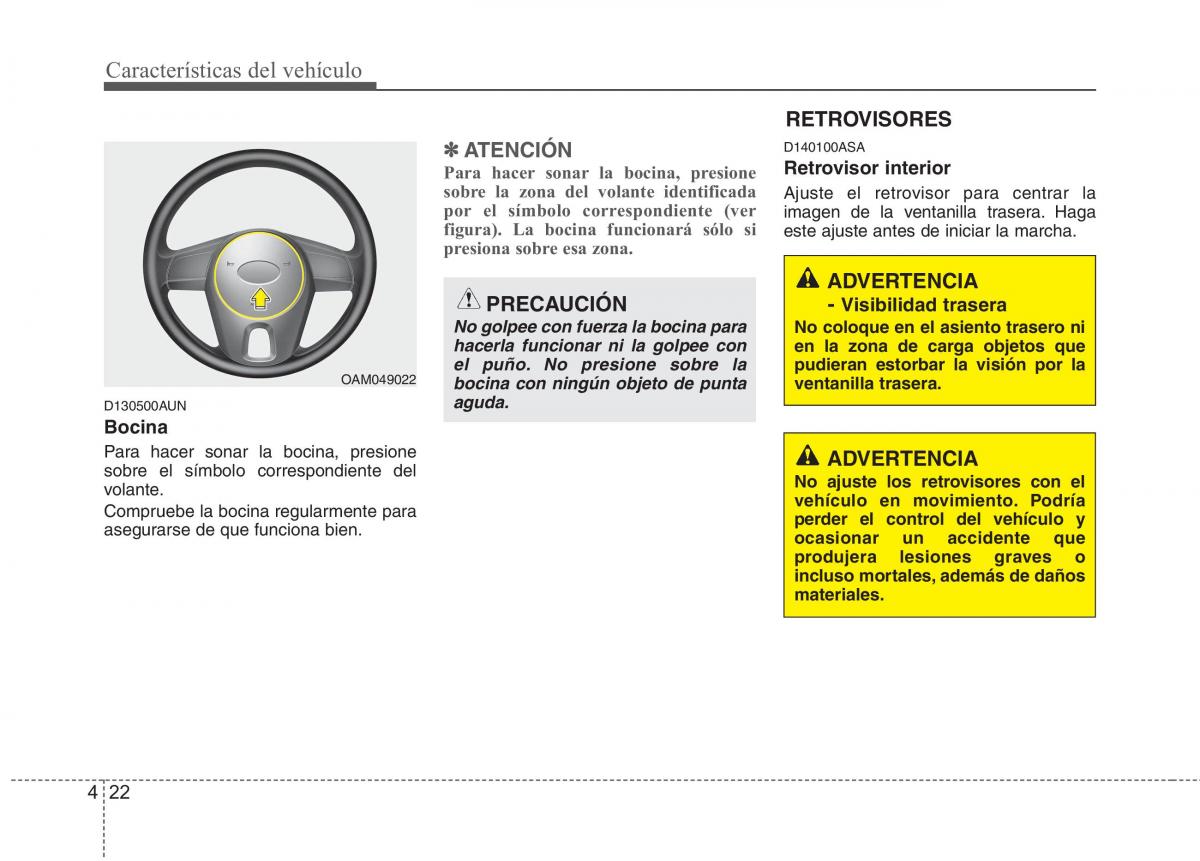 KIA Picanto I 1 manual del propietario / page 97