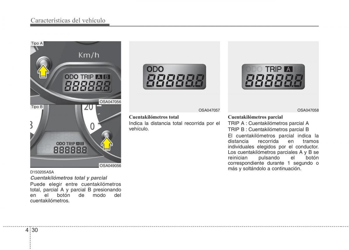 KIA Picanto I 1 manual del propietario / page 105