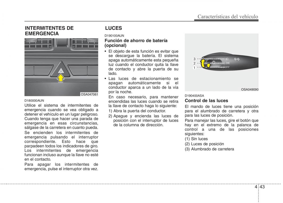 KIA Picanto I 1 manual del propietario / page 118