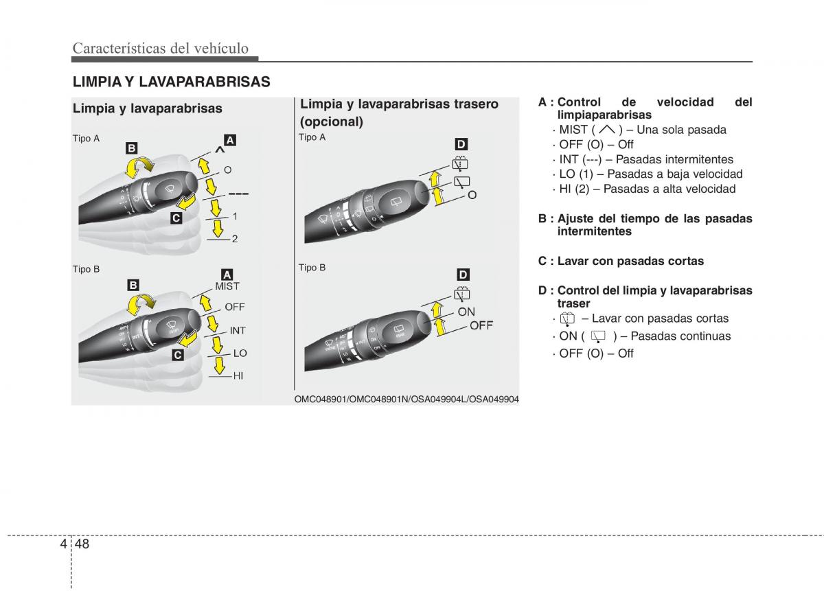 KIA Picanto I 1 manual del propietario / page 123