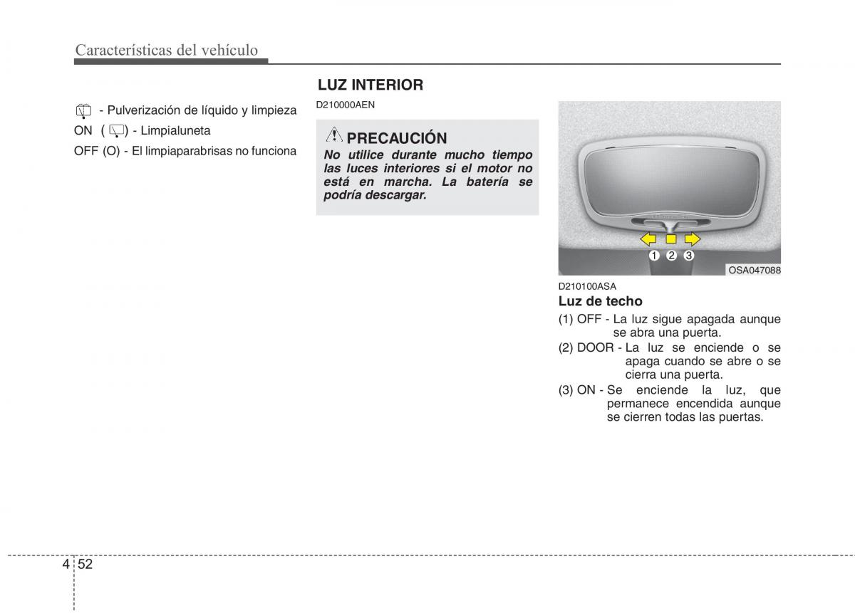 KIA Picanto I 1 manual del propietario / page 127