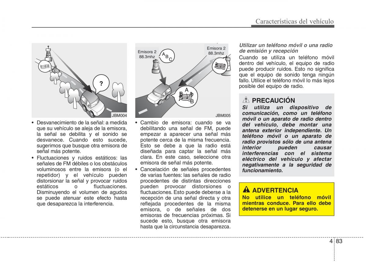 KIA Picanto I 1 manual del propietario / page 158