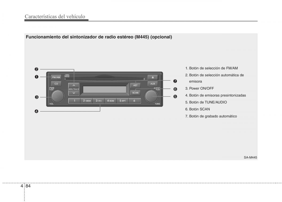 KIA Picanto I 1 manual del propietario / page 159