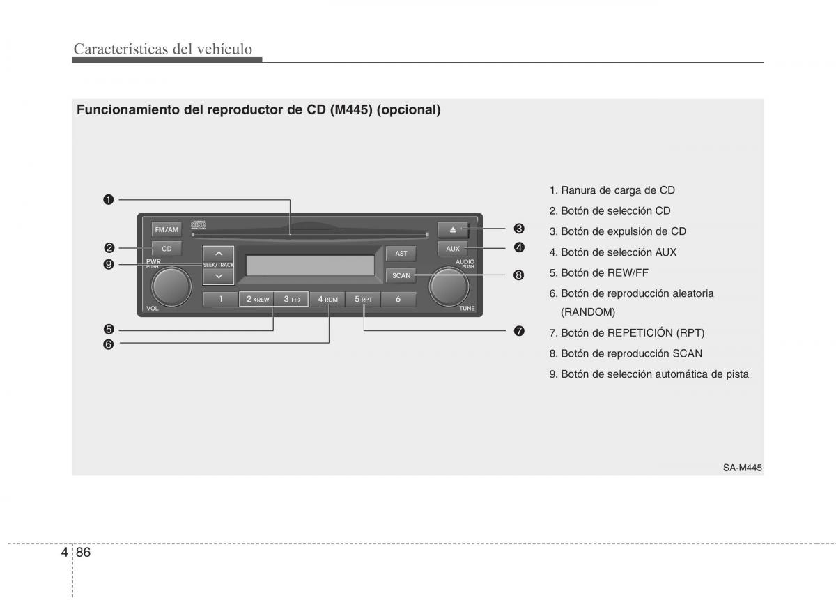 KIA Picanto I 1 manual del propietario / page 161