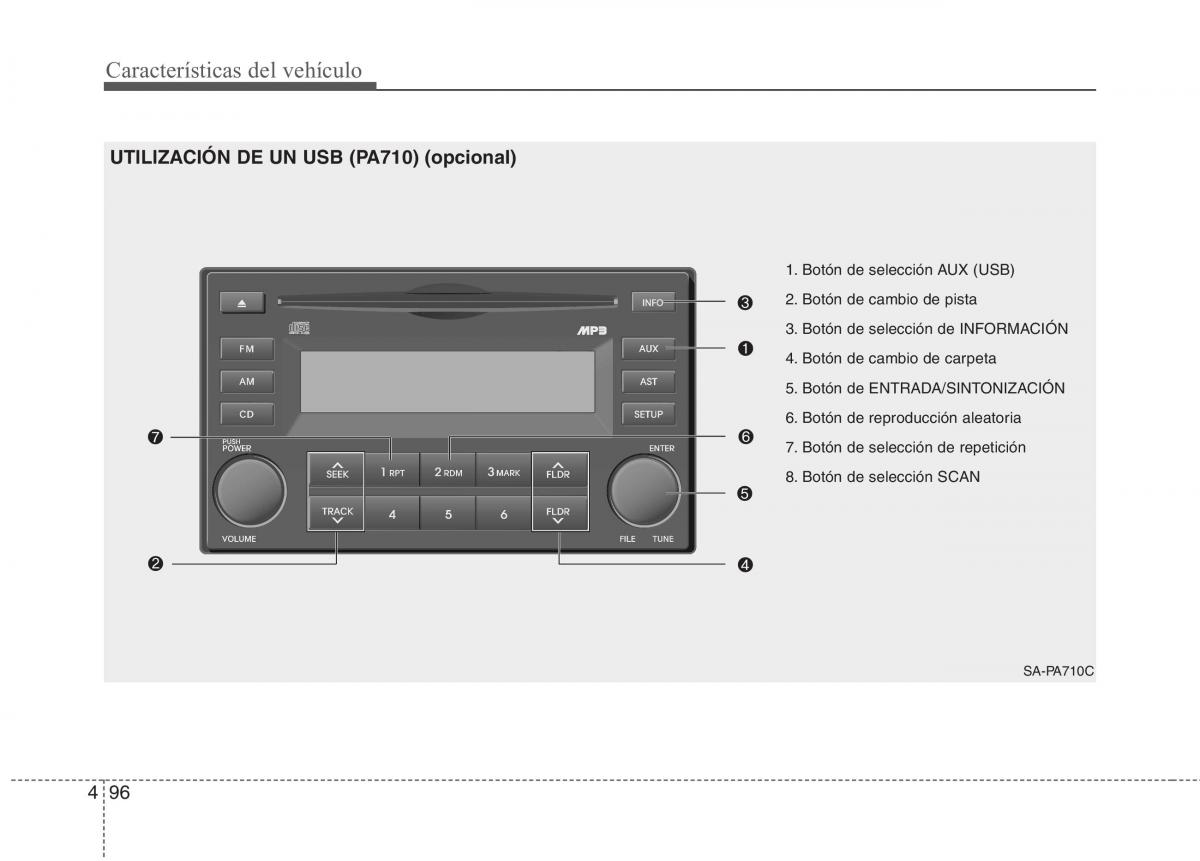 KIA Picanto I 1 manual del propietario / page 171