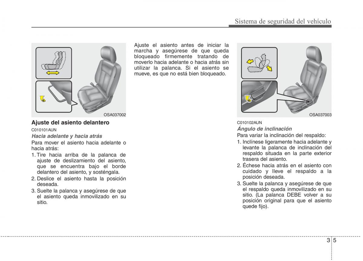 KIA Picanto I 1 manual del propietario / page 19