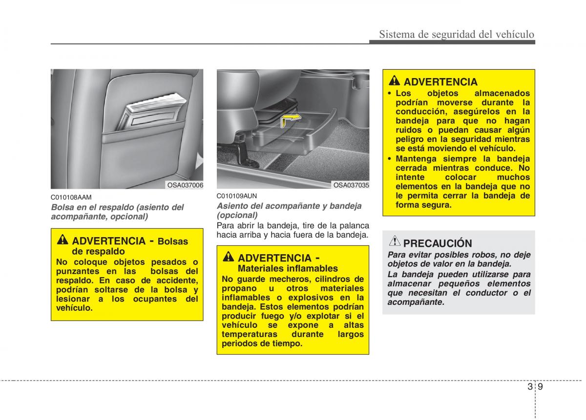 KIA Picanto I 1 manual del propietario / page 23