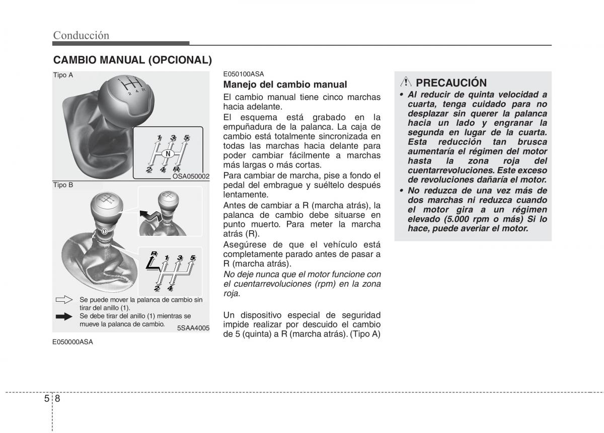 KIA Picanto I 1 manual del propietario / page 234